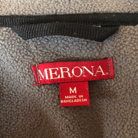 💐Fleece zip up jacket - Gray / Grey - Picture 3 of 3